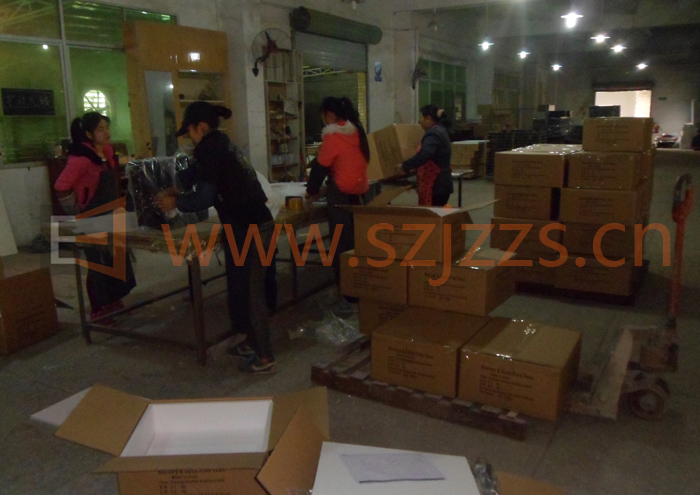 茶葉展示架包裝中